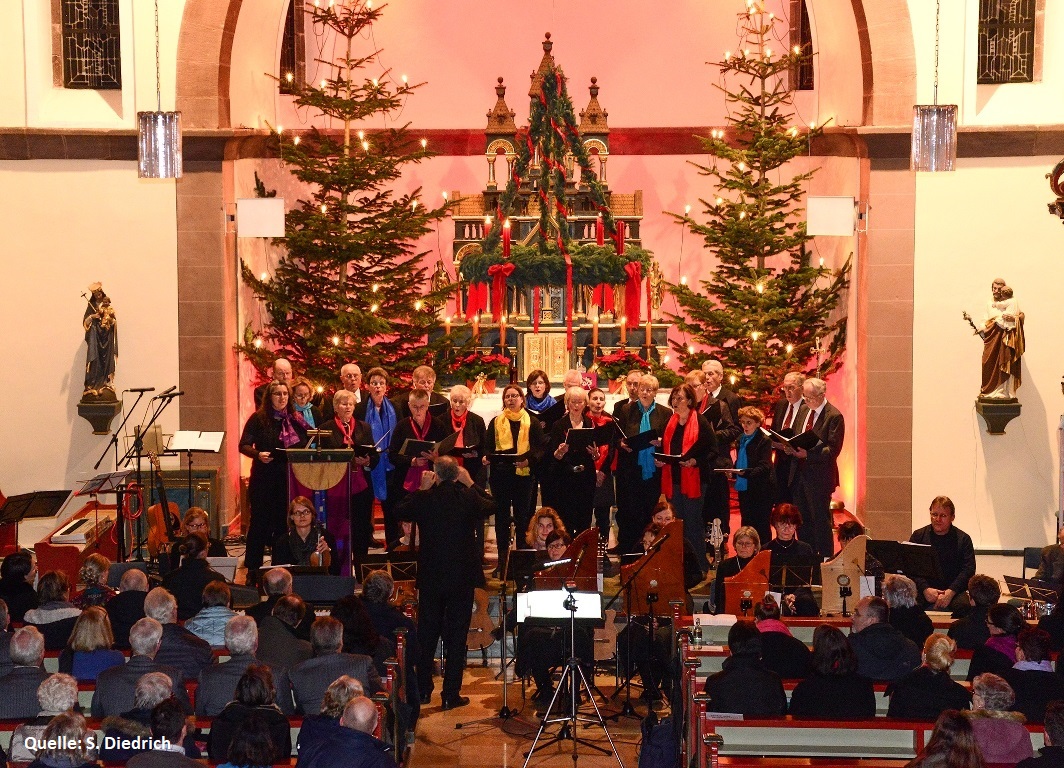 GV Reinhausen beim Weihnachtskonzert des MGV Seulingen